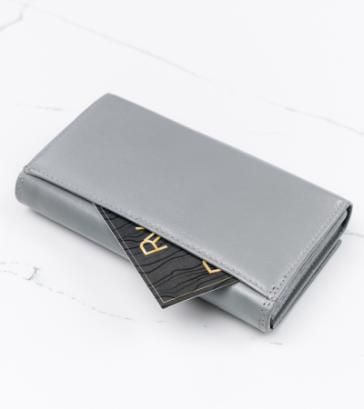 Portofel dama din piele naturala Cavaldi RD-07-GCL-7215 GRA [4]