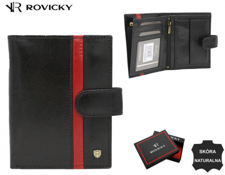 Portofel barbati din piele naturala Rovicky PTR-22314L-RVTP BL-RE [11]