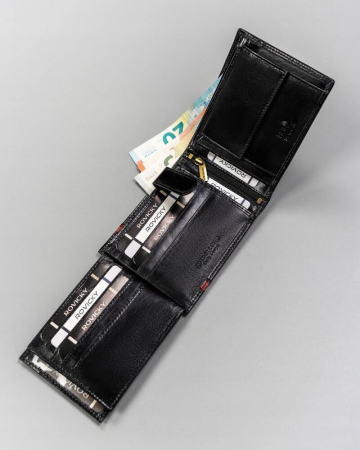Portofel barbati din piele naturala Rovicky PTR-22320-RVTP BL-RE [4]