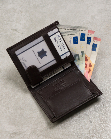 Portfel męski skórzany N0036-P-SCR D.Brown [5]