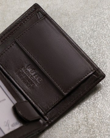 Portfel męski skórzany N0036-P-SCR D.Brown [7]