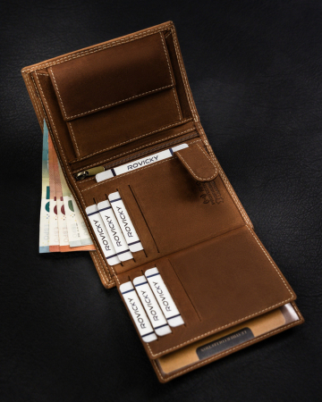 Portofel barbati din piele naturala Always Wild N4-CHM-BEAR-2-1683 C [7]