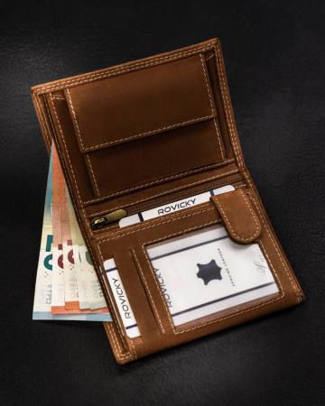 Portofel barbati din piele naturala Always Wild PTR-N4-CHM-BOU-1720 COG [6]