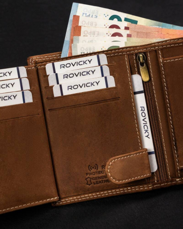 Portofel barbati din piele naturala Always Wild PTR-N4-CHM-BOU-1720 COG [9]