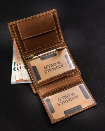 Portofel barbati din piele naturala Always Wild PTR-N4-CHM-BOU-1720 COG [7]