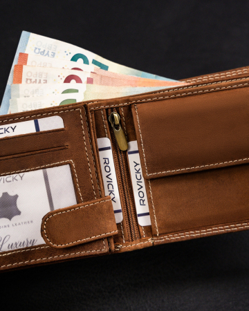 Portofel barbati din piele naturala Always Wild PTR-N992-CHM-BOU-1867 CO [7]