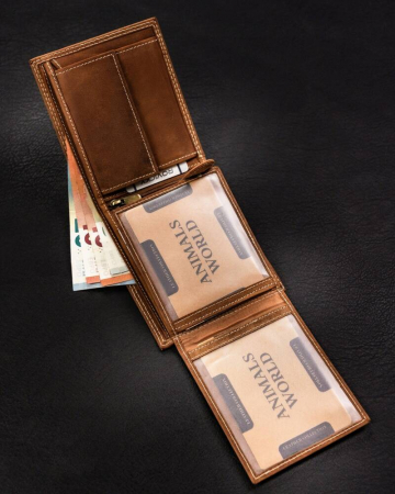 Portofel barbati din piele naturala Always Wild PTR-N992-CHM-SHE-1881 CO [7]