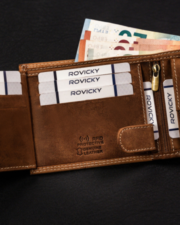 Portofel barbati din piele naturala Always Wild PTR-N992-CHM-BOU-1867 CO [8]