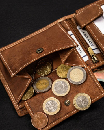 Portofel barbati din piele naturala Always Wild PTR-N992-CHM-SHE-1881 CO [10]