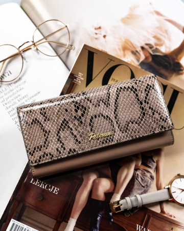 Portofel dama din piele naturala Peterson PTN SM-467-0599 GRE [1]