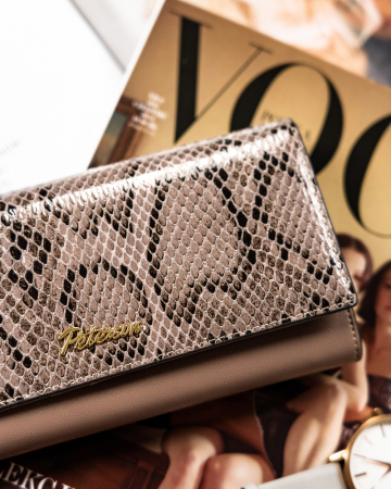 Portofel dama din piele naturala Peterson PTN SM-467-0599 GRE [2]