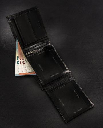 Portofel barbati din piele naturala Rovicky PTR-RV-70616-BCA BL [5]