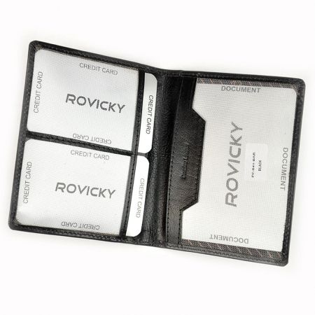 Portofel barbati din piele naturala Rovicky PC-041-BAR RFID [1]