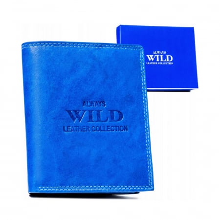 Portofele Barbati - Portofel barbati din piele naturala Always Wild PTR-AW-N890-MAL-0448 R.B
