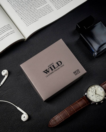 Portofel barbati din piele naturala Always Wild N0035-CHM-8717 COG [10]