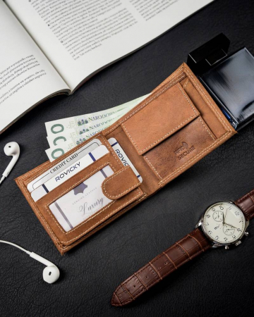 Portofel barbati din piele naturala Always Wild N0035-CHM-8717 COG [7]