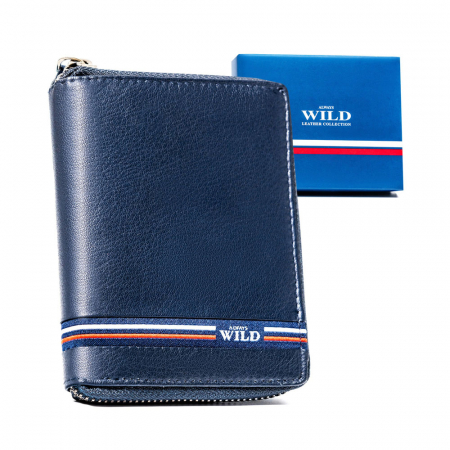 Portofele Barbati - Portofel barbati din piele naturala Always Wild PTR-N4Z-GV-2763 NAV