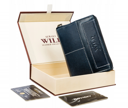  Portfele i spinki na banknoty - Portofel barbati din piele naturala Always Wild PTR-N4Z-HWM-9649