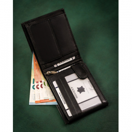 Portofel barbati din piele naturala Always Wild N992-P-CCD-8134 BLAC [9]