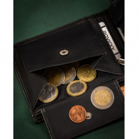 Portofel barbati din piele naturala Always Wild N992-P-CCD-8134 BLAC [6]