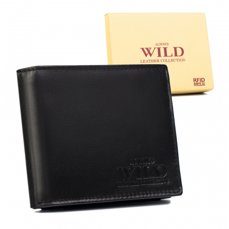 Portofele Barbati - Portofel barbati din piele naturala Always Wild N992-P-SCR-7902