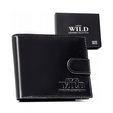 Portofele Barbati - Portofel barbati din piele naturala Always Wild PTR-N992L-P-GTS-7677 BL