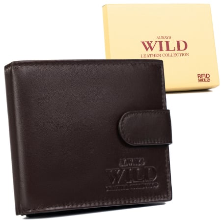 Portofele Barbati - Portofel barbati din piele naturala Always Wild N992L-P-SCR-7933