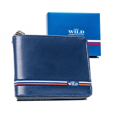 Portofele Barbati - Portofel barbati din piele naturala Always Wild PTR-N992Z-GV-2770 NAV