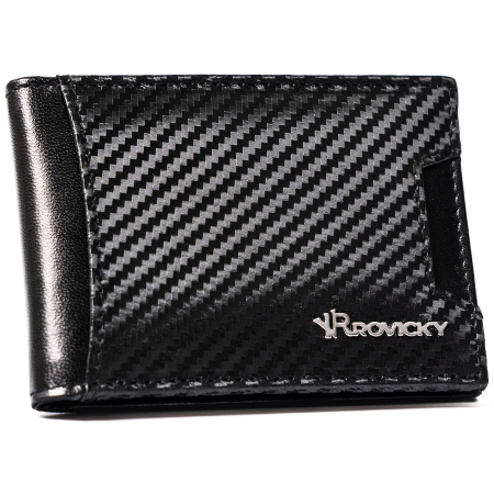 Portofel barbati din piele naturala cu clips pentru bani Rovicky PTR-R-RM-19-GCL-CF-316 [9]