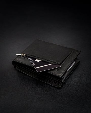 Portofel barbati din piele naturala cu RFID Rovicky PTR-N992-PZ-CCR-RFID-BLA [5]