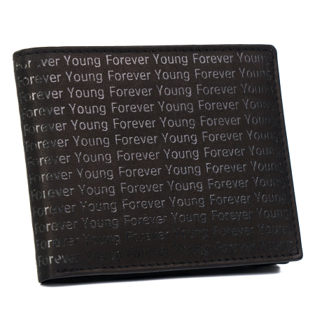  Portfele i spinki na banknoty - Portofel barbati din piele naturala Forever Young PTR-701-SPG
