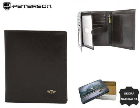 Portofel barbati din piele naturala Peterson PTR-PTN 22307-VT [11]