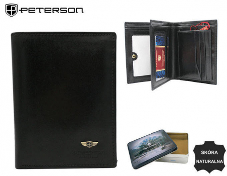 Portofel barbati din piele naturala Peterson PTR-PTN 22310-VT [11]