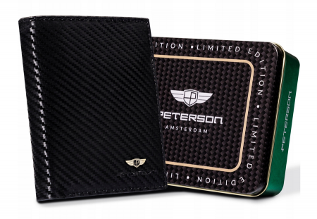 Portofele Barbati - Portofel barbati din piele naturala Peterson PTR-PTN 317-CA-6556