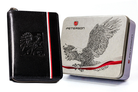 Import - Portofel barbati din piele naturala Peterson PTR-PTN 340P-02