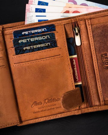Portofel barbati din piele naturala Peterson PTR-PTN N4C-CHM-04 [8]