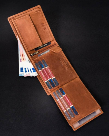Portofel barbati din piele naturala Peterson PTR-PTN N992C-CHM-02 [7]