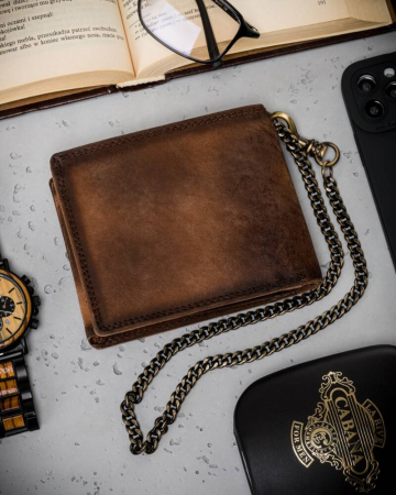 Portofel barbati din piele naturala PTR-N992C-VIN-14-1987 BR [4]