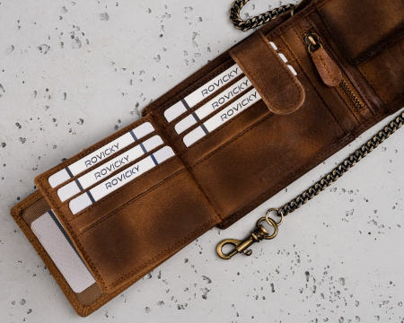 Portofel barbati din piele naturala PTR-N992C-VIN-14-1987 BR [8]