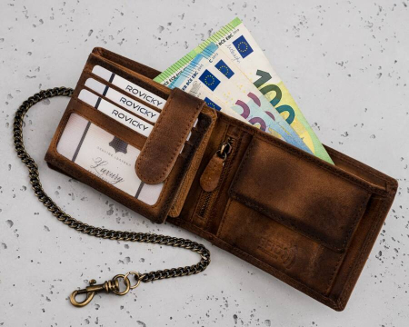 Portofel barbati din piele naturala PTR-N992C-VIN-14-1987 BR [6]