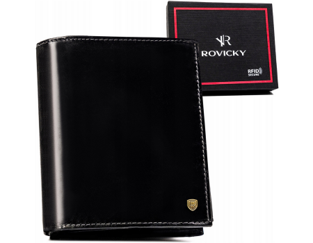  Breloczki - Portofel barbati din piele naturala Rovicky PTR-22316-RVT-2992