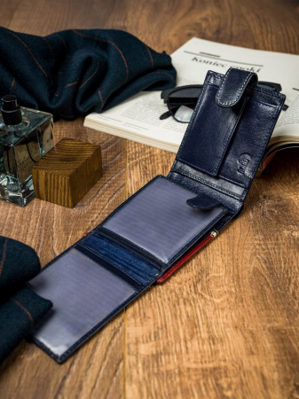 Portofel barbati din piele naturala Rovicky PTR-323L-RBA-D [5]