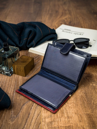 Portofel barbati din piele naturala Rovicky PTR-331L-RBA-D [5]