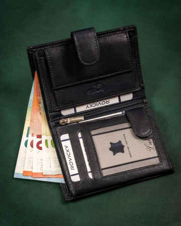 Portofel barbati din piele naturala Rovicky PTR-R-N4L-GAT-8939 N+R [5]