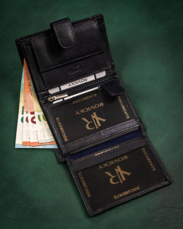 Portofel barbati din piele naturala Rovicky PTR-R-N4L-GAT-8939 N+R [7]