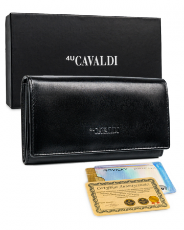 Portofele Dama - Portofel dama din piele naturala Cavaldi RD-08-GCL-2517