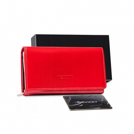 Rovicky - Portofel dama din piele naturala Cavaldi RD-12-GCL-7314