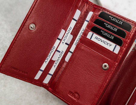Portofel dama din piele naturala Cavaldi PTR-RD-22-GCL-0900 [8]