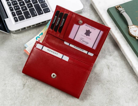 Portofel dama din piele naturala Cavaldi PTR-RD-22-GCL-0900 [7]