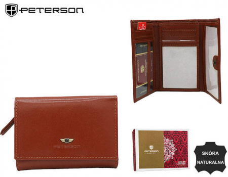 Portofel dama din piele naturala Peterson PTR-PTN 247-BO-8045 TA [10]
